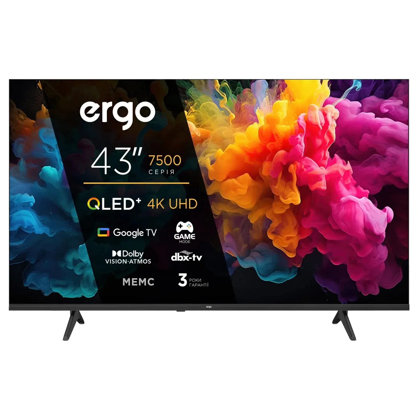 Телевізор Ergo 43JUQ7500 (UA)