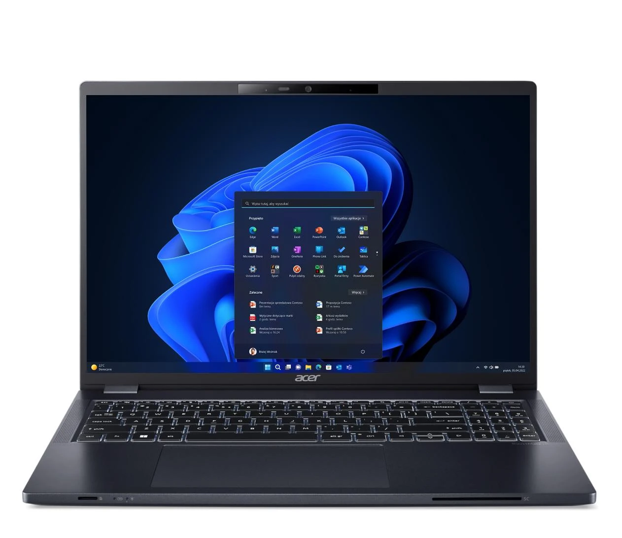 Ноутбук Acer TravelMate P4 i7-1355U/16GB/1TB/Win11P RTX2050 (TMP416-52 || NX.B08EP.003)