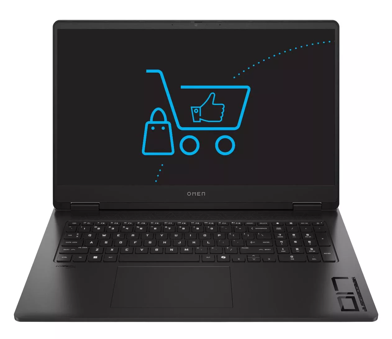 Ноутбук HP OMEN 17 Ryzen AI 9 365/64GB/1TB RTX5070 (17-db1002nw (C38ZCEA))