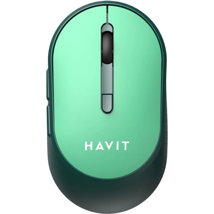 Миша Havit HV-MS78GT Wireless Black-Green (6939119041236) (UA)