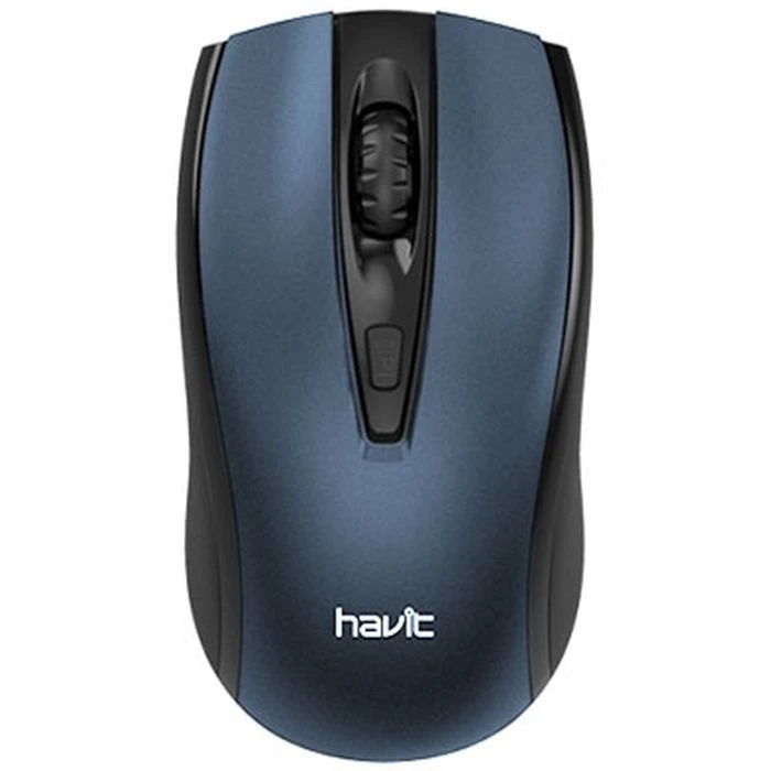 Мышь Havit HV-MS858GT Wireless Black-Blue (6939119026721) (UA)