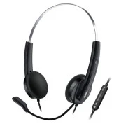 Навушники Genius HS-220U USB-C Black (31710032401) (UA)