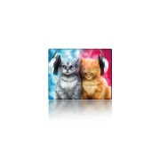 Voltronic Cats in headphones (YT-CAT31) (UA)