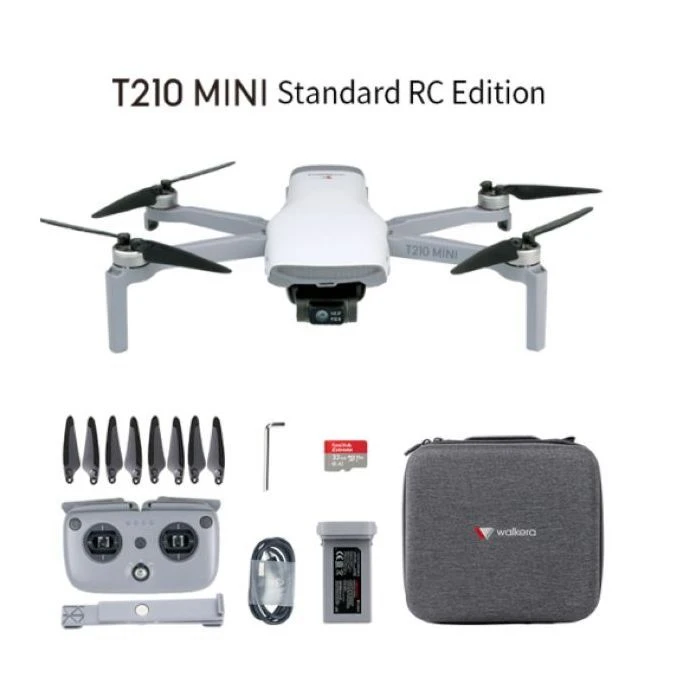 Walkera T-210 mini (WKRC-H9 remote), два акумулятори (14883) (UA)