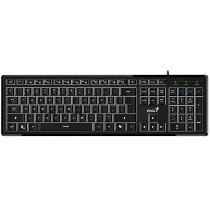 Клавиатура Genius SlimStar 820 USB UA Black (31310055410) (UA)