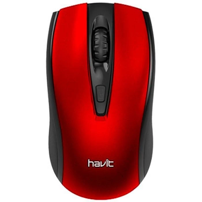 Мышь Havit HV-MS858GT Wireless Black-Red (6939119032890) (UA)