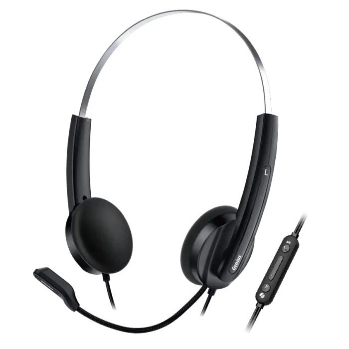 Наушники Genius HS-220U USB-C Black (31710032401) (UA)