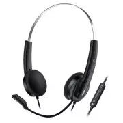 Навушники Genius HS-220U USB-C Black (31710032401) (UA)