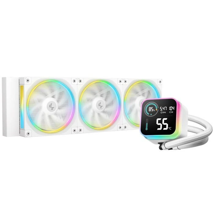 Система рідинного охолодження Deepcool LQ360 White (R-LQ360-WHDSMC-G-1) (UA)