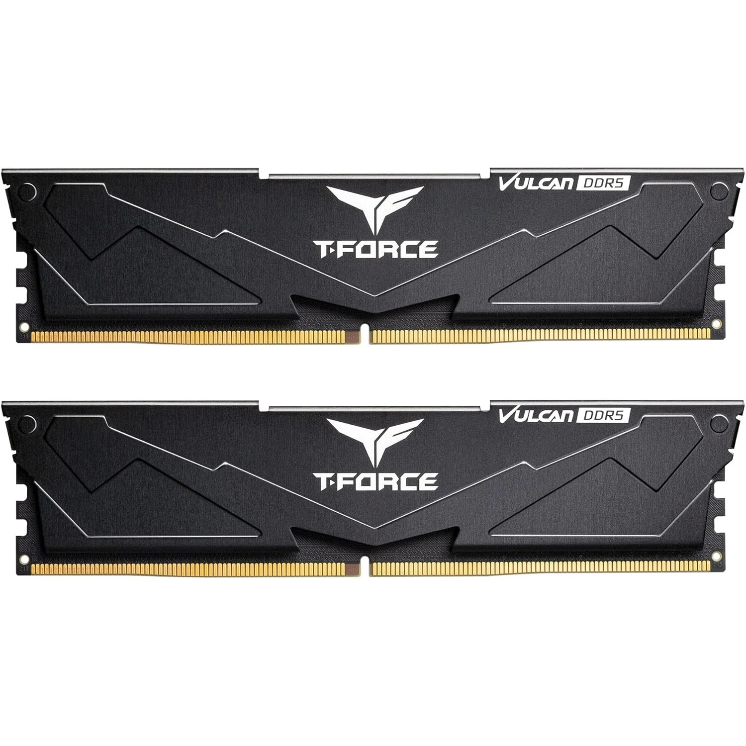 Оперативна пам'ять DDR5 2x16GB/6000 Team T-Force Vulcan Black (FLBD532G6000HC38JDC01) (UA)