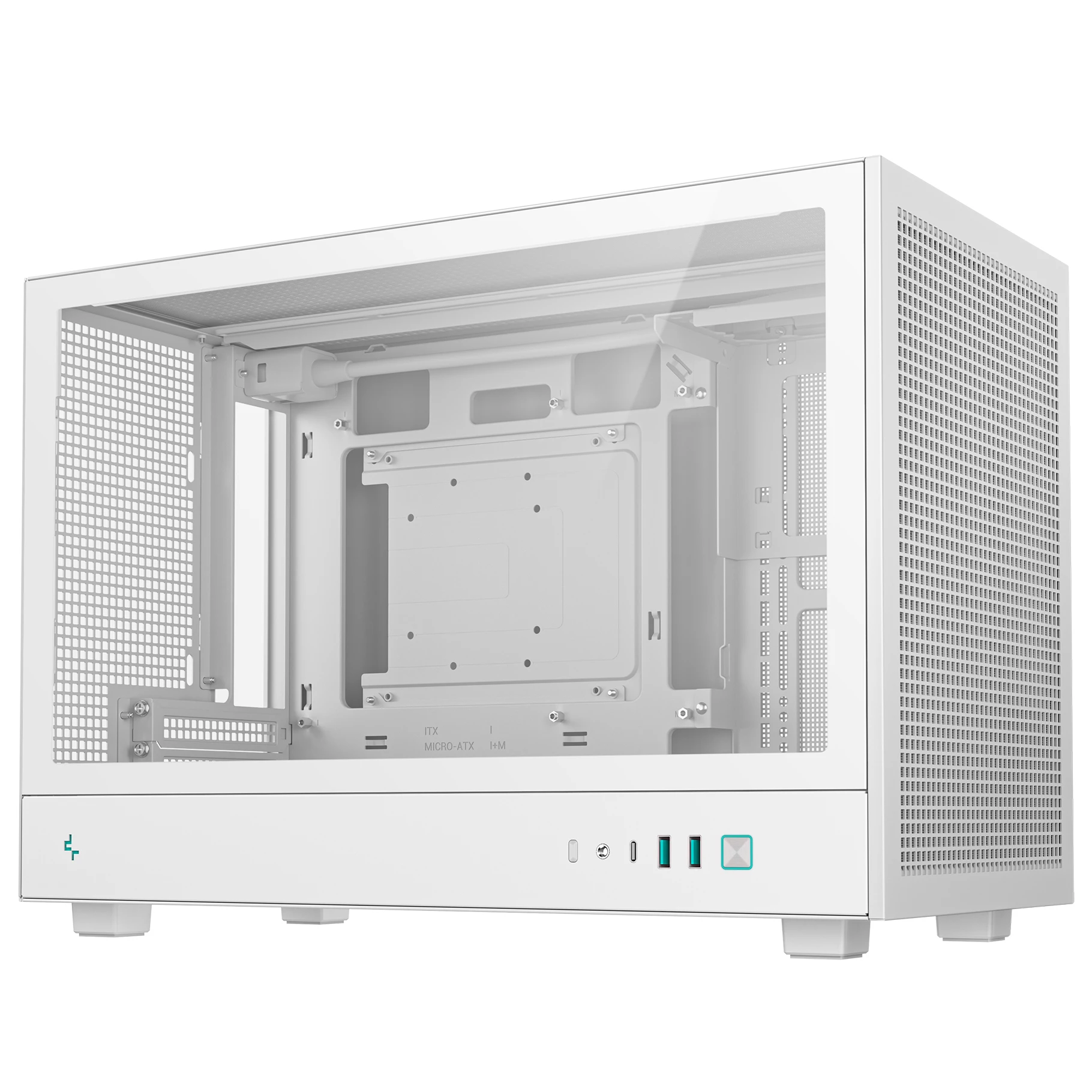 Корпус DeepCool CH260 White (R-CH260-WHNGM0-G-1) без БП