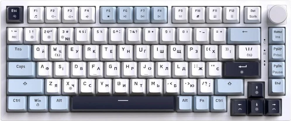 Клавіатура GamePro MK160 Outemu Red Hot-Swap Switch Blue (MK160BL) (UA)