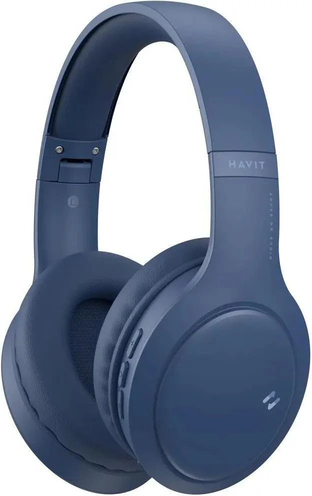 Навушники з мікрофоном Havit HV-H633BT Blue (6939119098339) (UA)