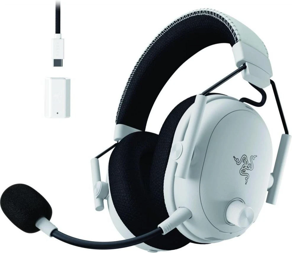 Наушники с микрофоном Razer Blackshark V3 PRO Wireless White (RZ04-05400200-R3M1) (UA)