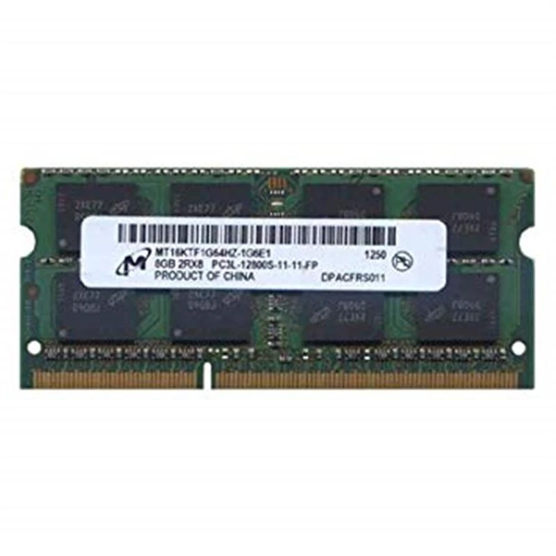 Оперативна пам'ять SO-DIMM 8GB/1600 DDR3L Micron (MT16KTF1G64HZ-1G6E1)