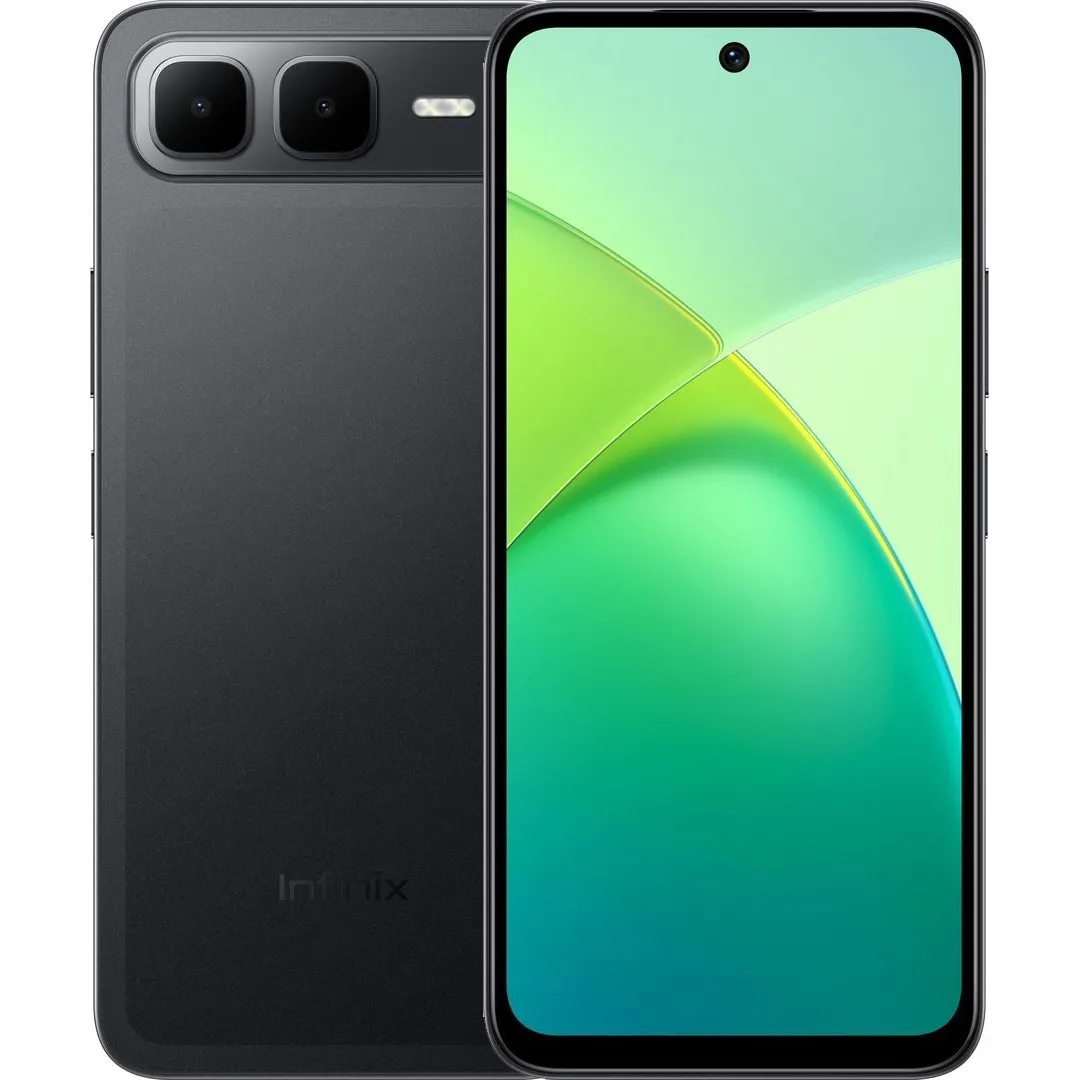 Мобільний телефон Infinix Smart 10 Plus 4/128Gb Sleek Black (4894947091179) (UA)