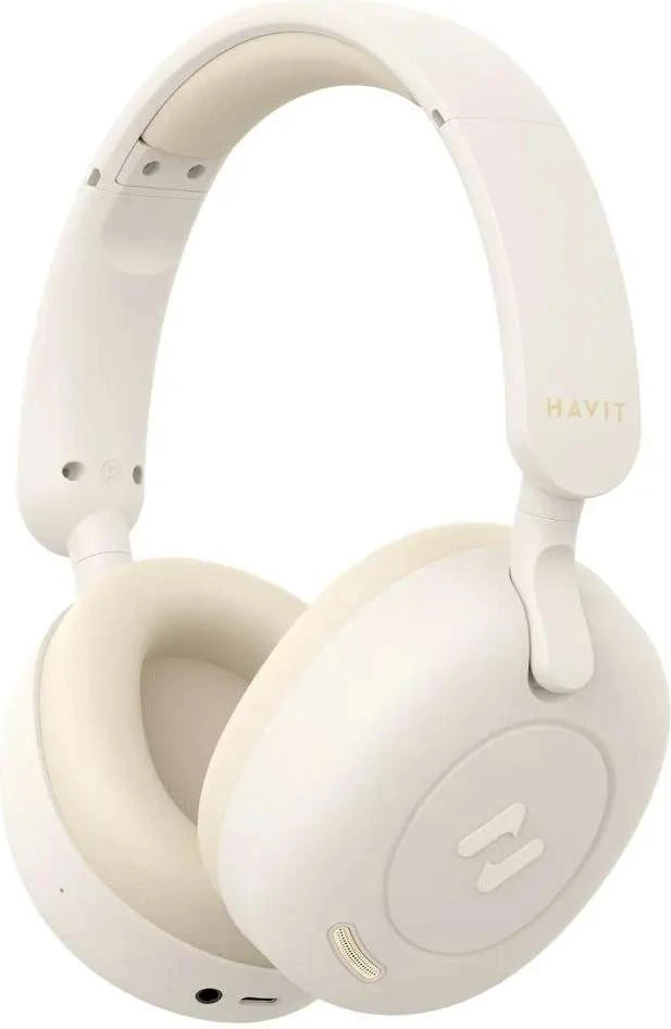 Навушники з мікрофоном Havit HV-H655BT Beige (6939119087425) (UA)