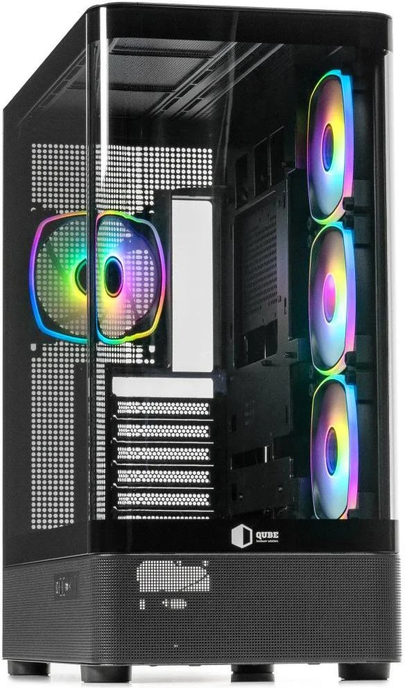 Корпус QUBE MASTERFORCE Black (MASTERFORCE_GBNU3) (UA)