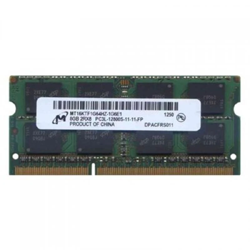 Оперативна пам'ять SO-DIMM 8GB/1600 DDR3L Micron (MT16KTF1G64HZ-1G6N1)