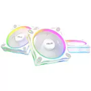 Вентилятор ASUS PRIME MR120 REVERSE ARGB 3 в 1 Білий (90DA00L3-B09020) (UA)