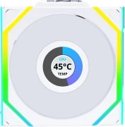 Вентилятор Lian Li Uni Fan SL Wireless LCD 120 Reverse Blade White (G99.12RSLLCD1W1W.00) (UA)