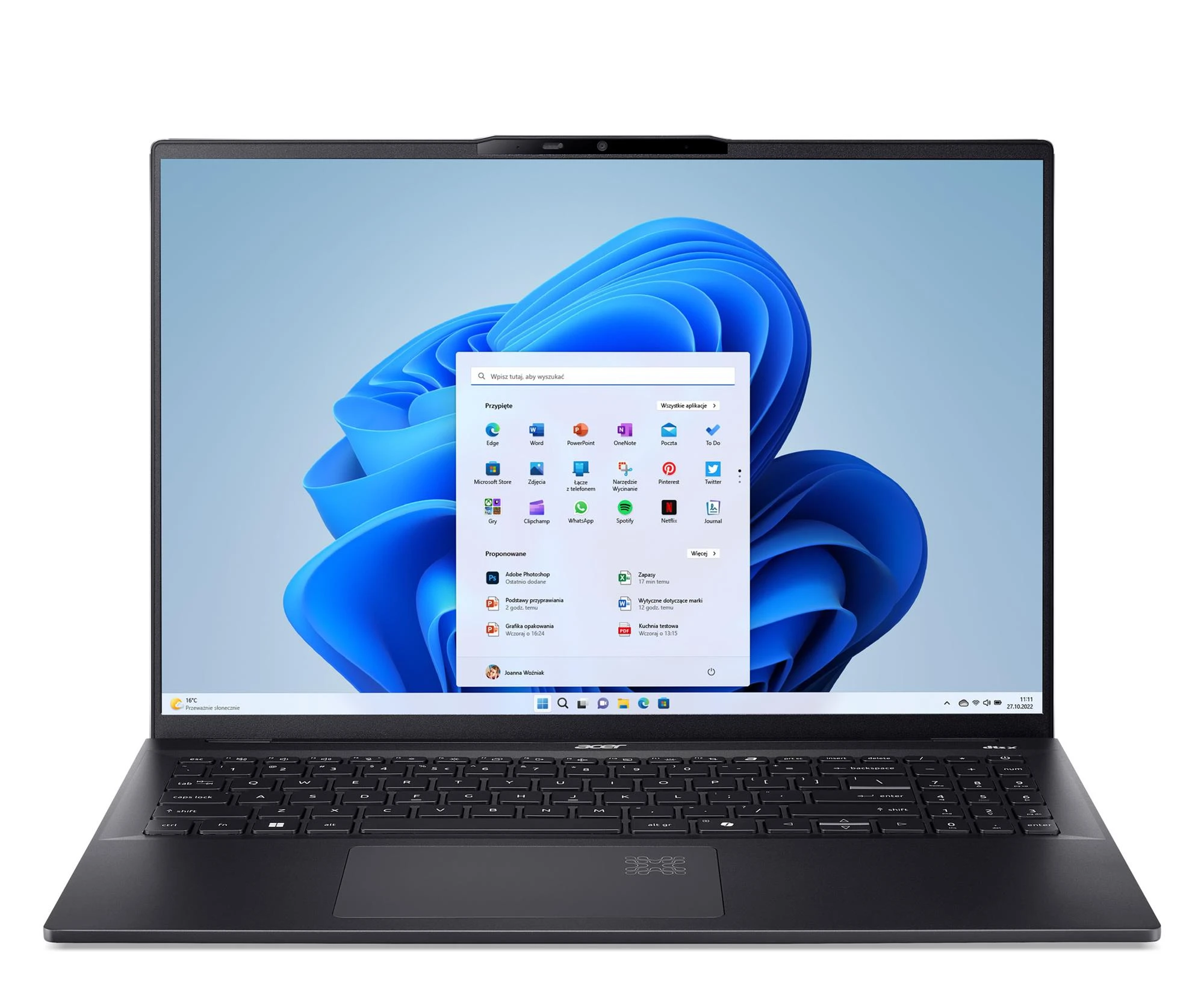 Ноутбук Acer Swift 16 AI Ultra 9-288V/32GB/1TB/Win11 OLED (SF16-51-96A8 || NX.J3ZEP.00A)