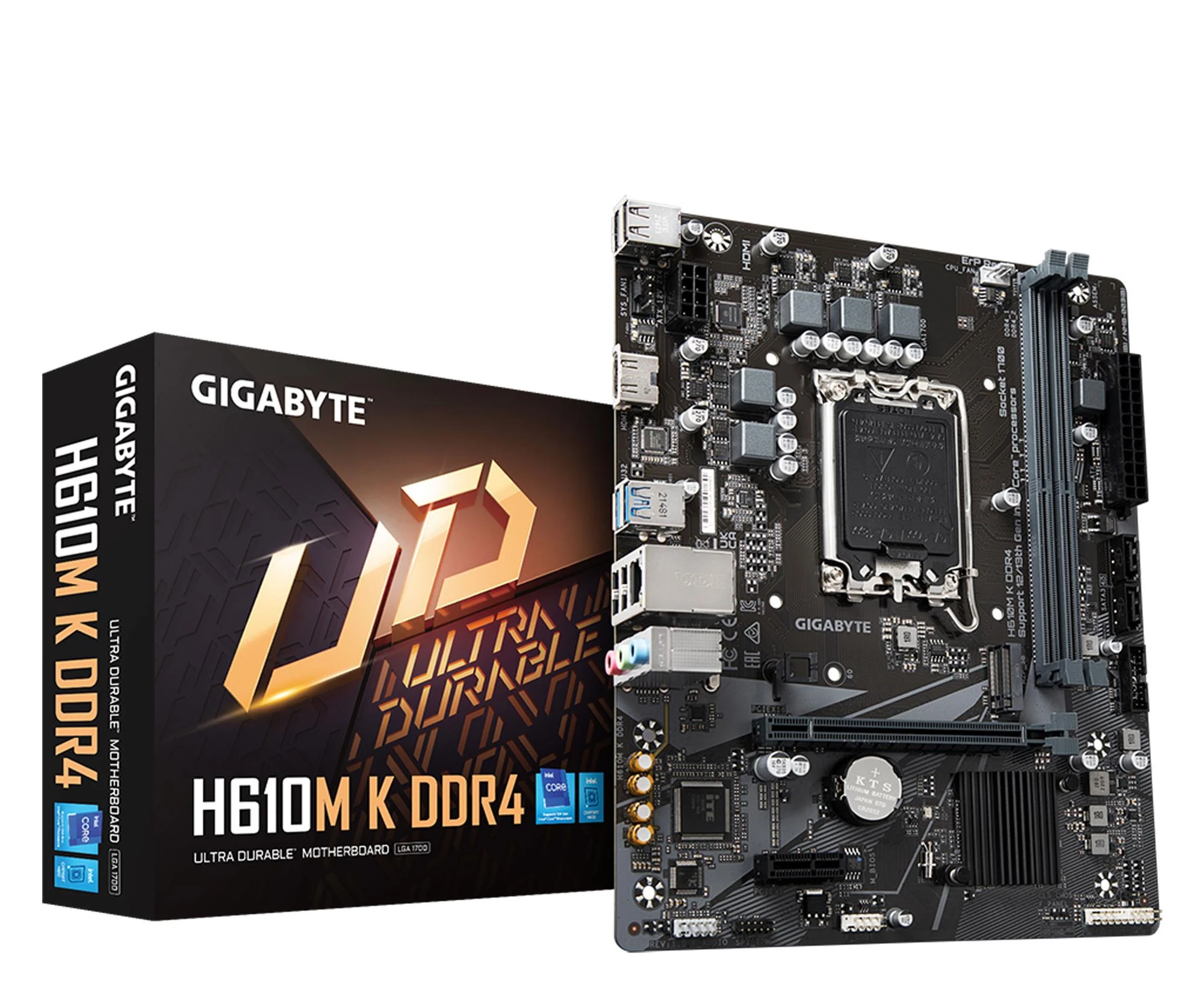 Материнская плата Gigabyte H610M K DDR4 EU