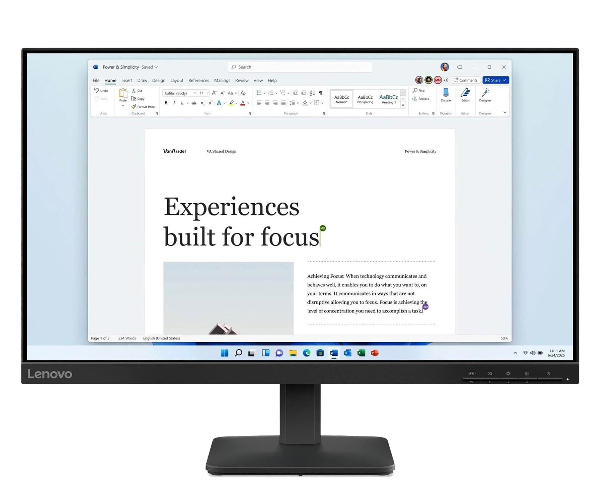 Монітор Lenovo L24-4e (68C2KAC1EU) EU
