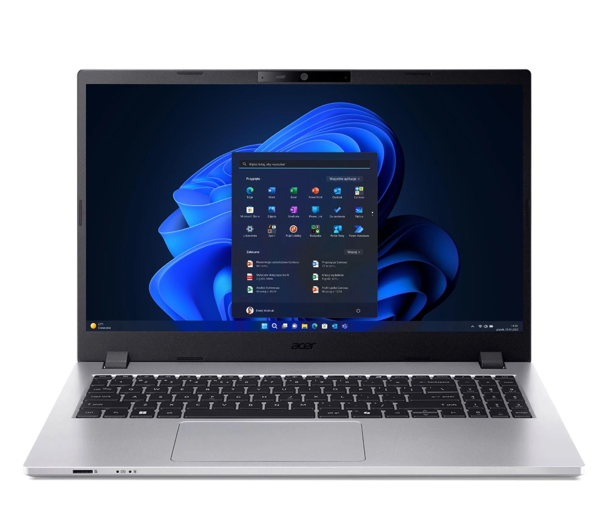 Ноутбук Acer TravelMate P2 i5-1334U/16GB/512/Win11Pro (TMP215-55-TCO || NX.BDYEP.002)