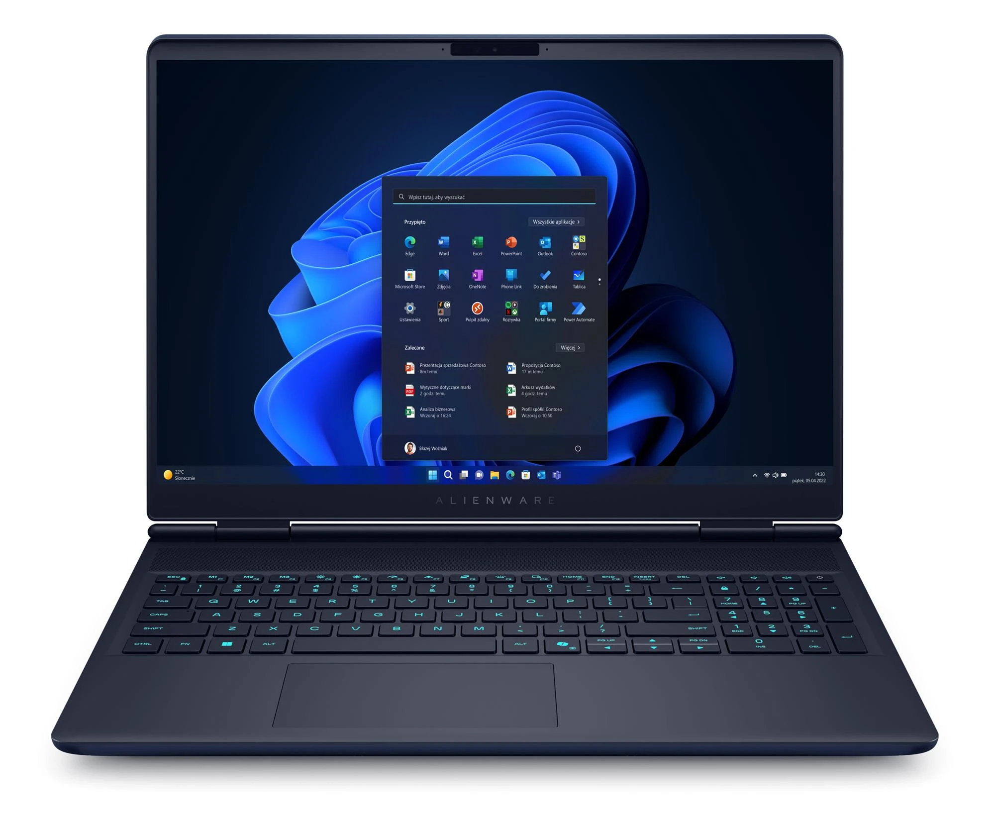 Dell Alienware 16 Aurora Core 7 240H/32GB/1TB/W11 RTX5060 120Hz