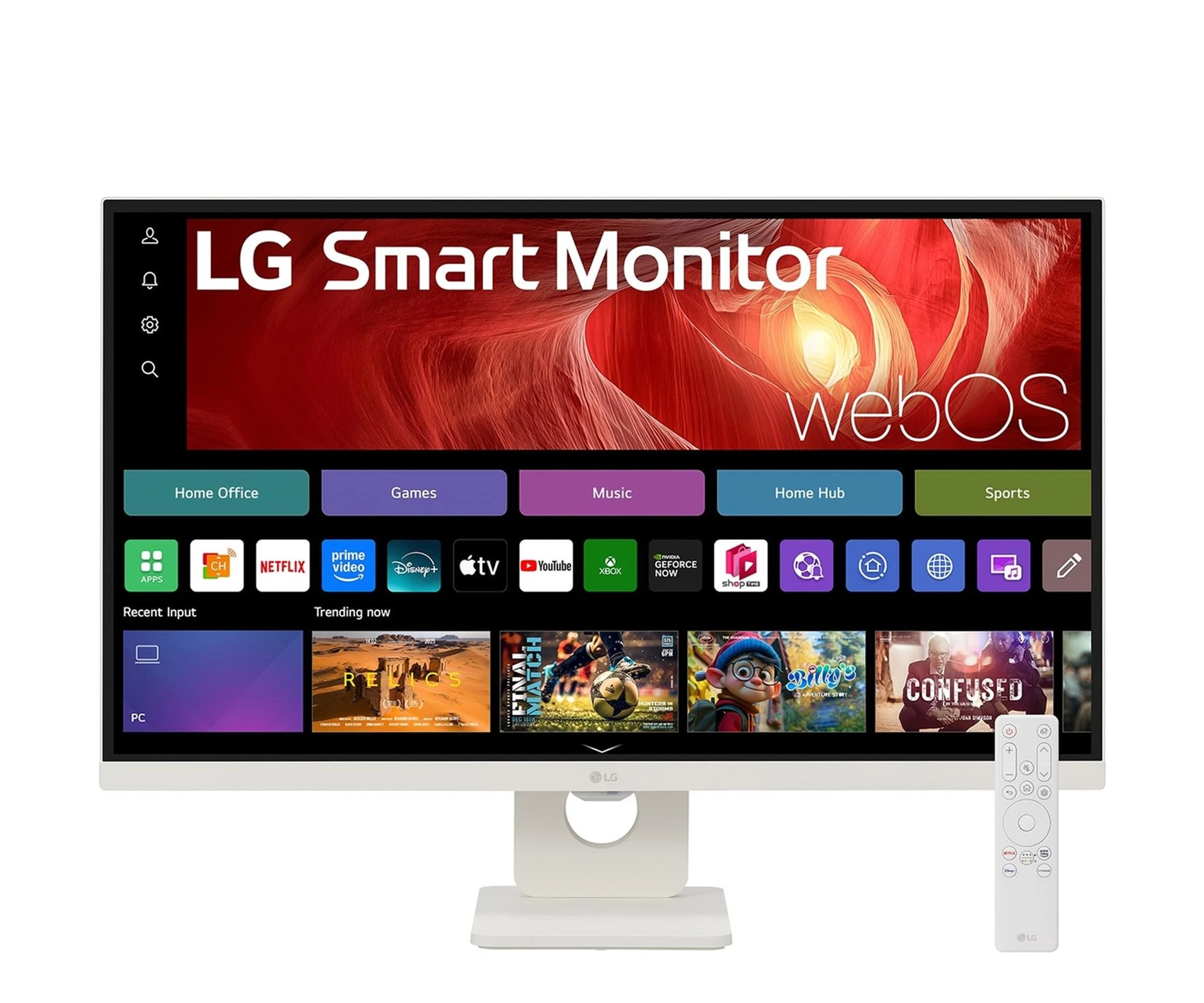 Монітор LG Smart Monitor 27U731SA-W (27U731SA-W.AEU) EU