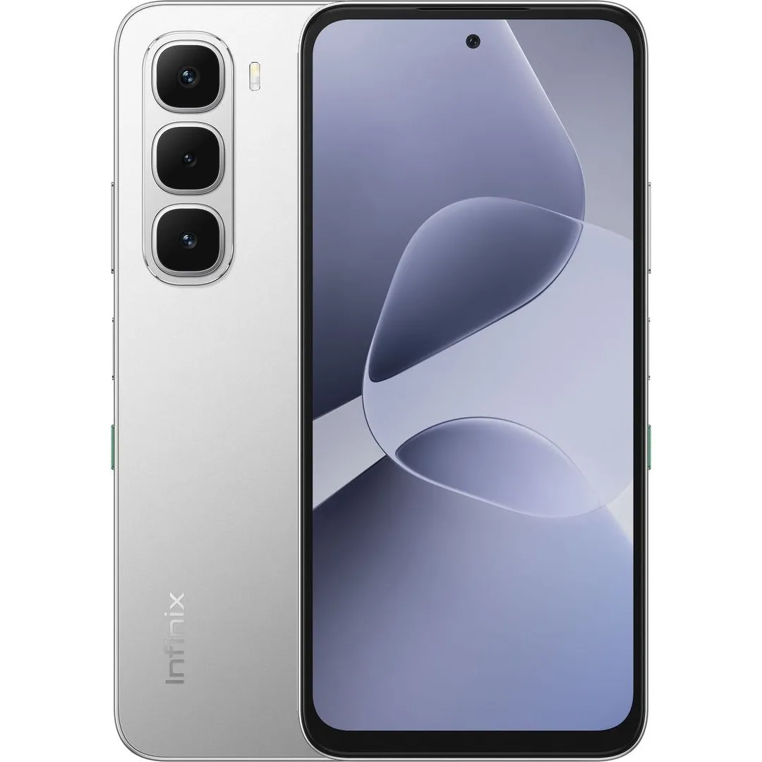 Мобильный телефон Infinix Hot 60i 4/128Gb Titanium Silver (4894947093579) (UA)