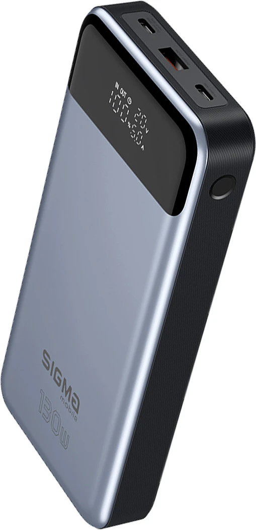 Мобільна батарея Sigma mobile X-power SI30A7QLX 30000mAh Silver (EU)