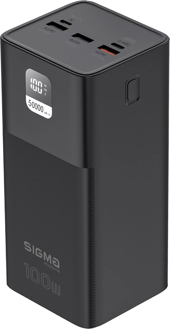 Мобільна батарея Sigma mobile X-power SI50A6QLX 50000mAh Black (EU)