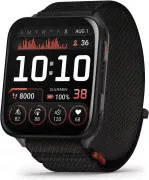 Смарт-часы Garmin Venu X1 Black with Slate Titanium Caseback and Black ComfortFit Nylon Band (010-02980-00/02)