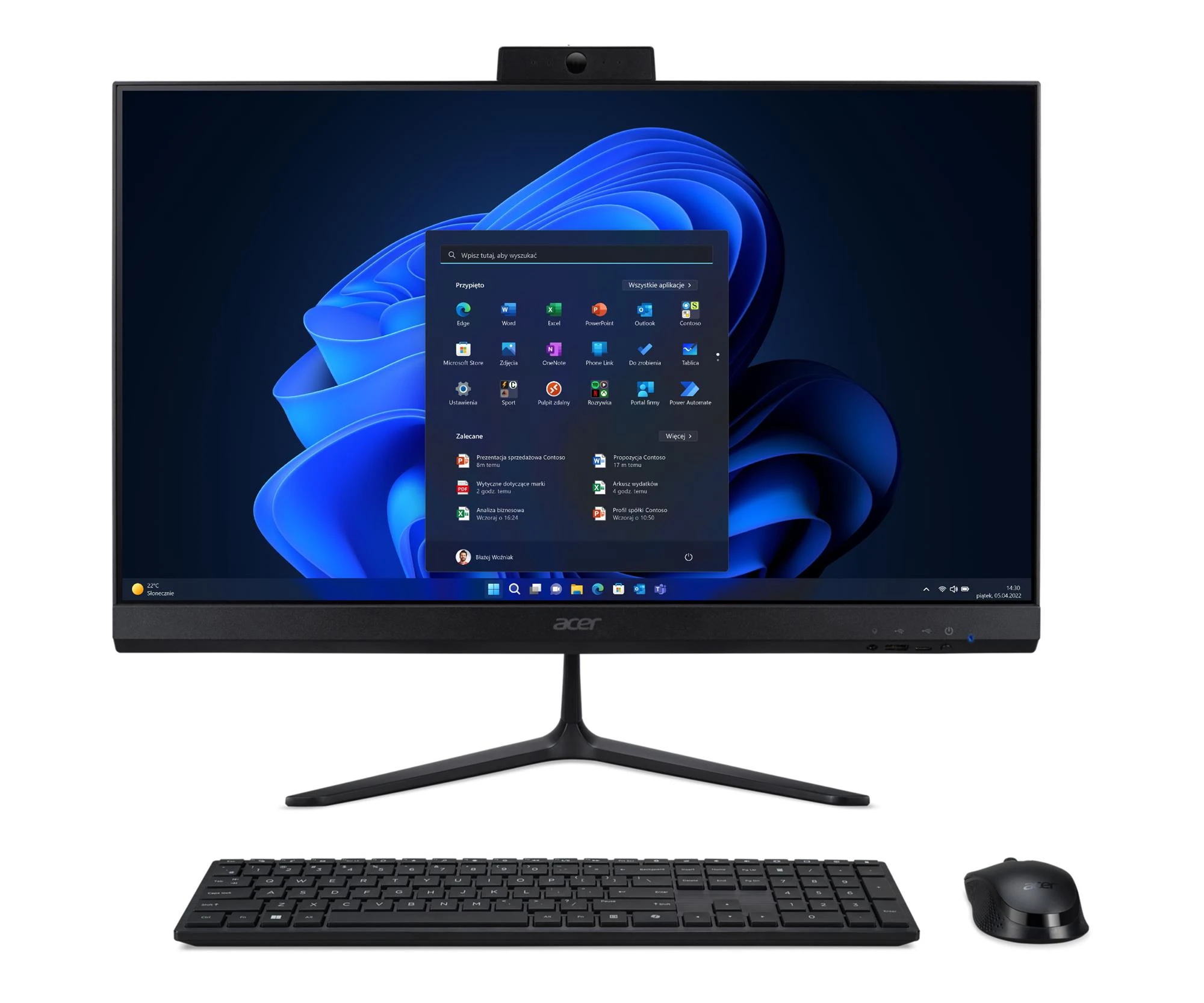 Комп'ютер Acer Aspire C24 N150/16GB/512/Win11PX 120Hz (C24-2G || DQ.BPGEP.009) EU