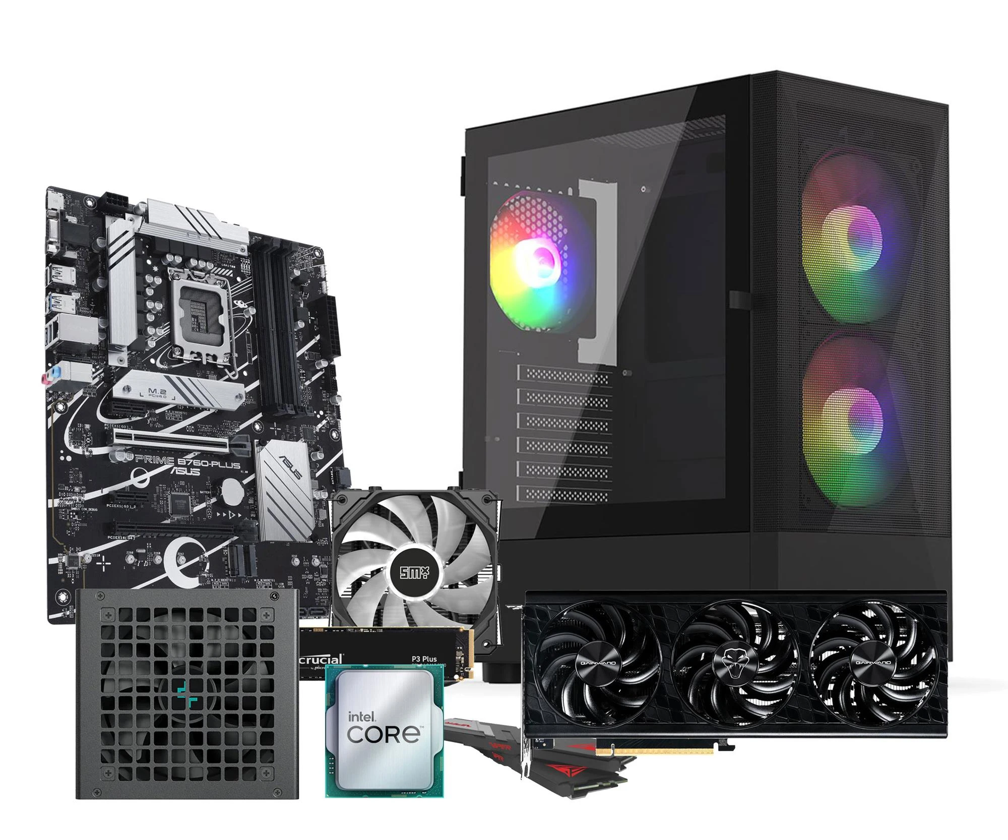 Компьютер Polecany zestaw PC Wars by Chemik i5-14600K/32GB/1TB/RTX5060Ti (chemik/i5146k/32/1/5060ti) EU