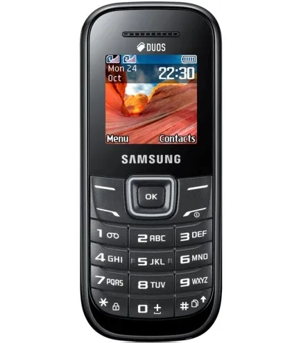 Мобільний телефон Samsung E1202 Black