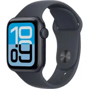 Apple Watch SE 3 GPS + Cellular 40mm Midnight Alu. Case w. Midnight S. Band - S/M (MEP94)