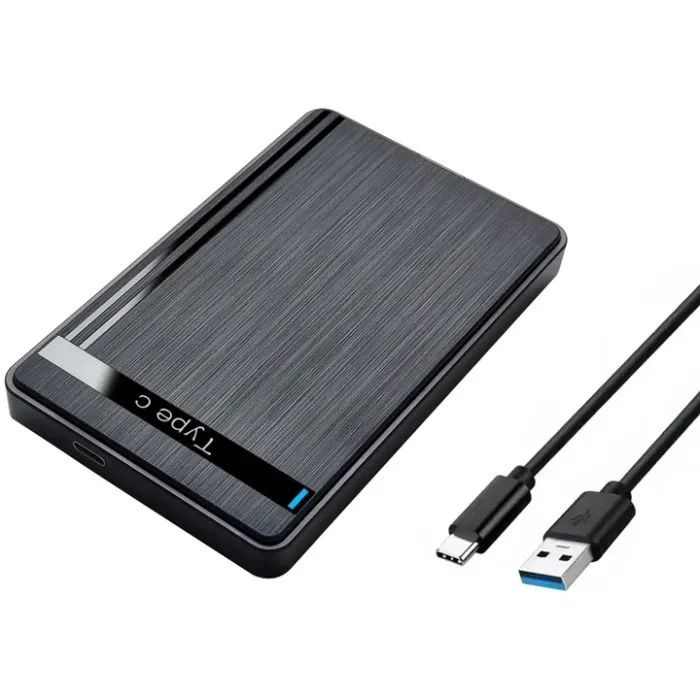 Карман для диска Карман зовнішній Dynamode 2.5 SATA/SSD HDD - USB 3.1 Type-C (DM-CAD-25317C) (UA)