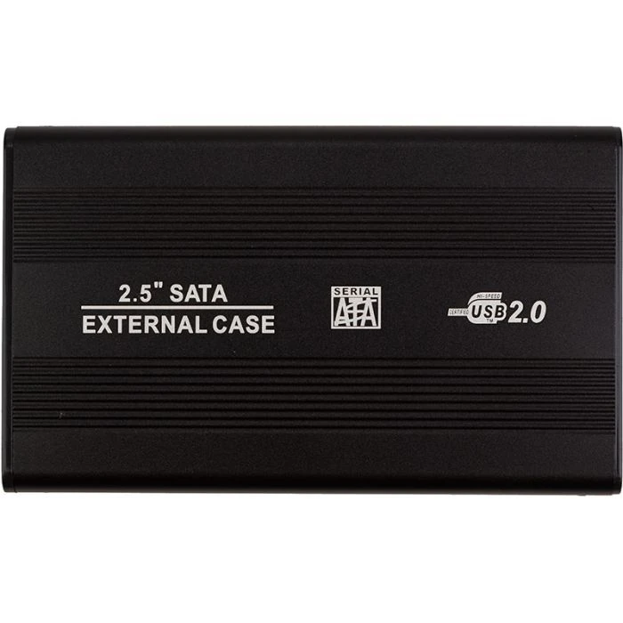 Карман для диска Карман зовнішній PowerPlant HDD 2.5 USB2.0, 6.5 см (HC380039) (UA)