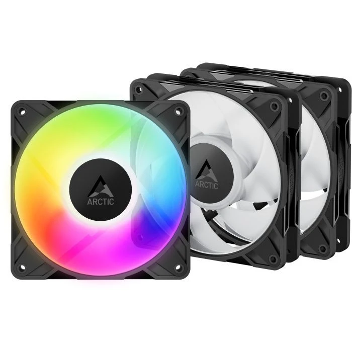 Кулер для корпуса Arctic P12 PRO A-RGB 3PCS (ACFAN00310A) (UA)