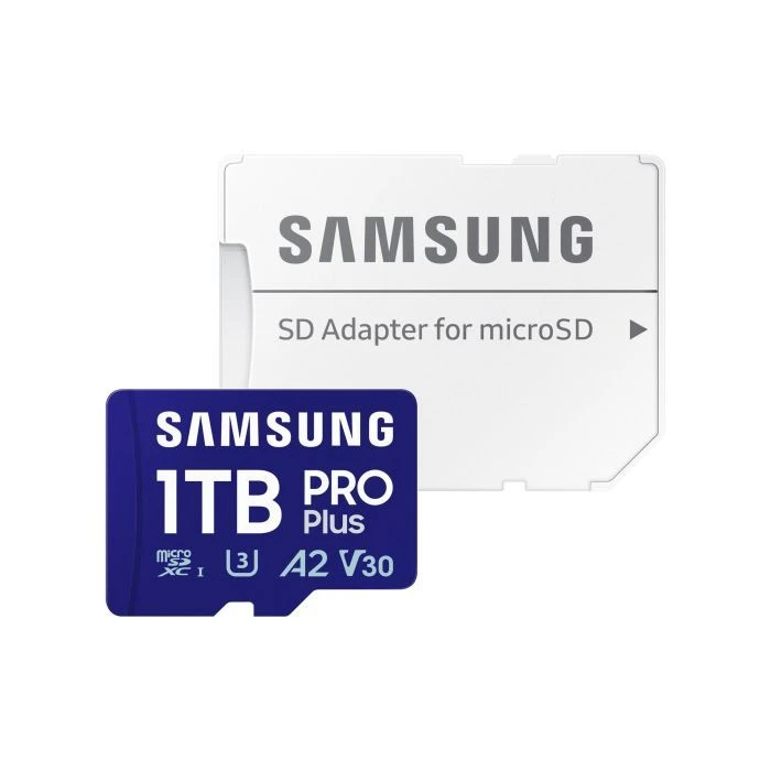 Карта пам'яті Samsung 1TB microSDXC class 10 UHS-I U3 V30 A2 Pro Plus (MB-MD1T0SA/EU) (UA)