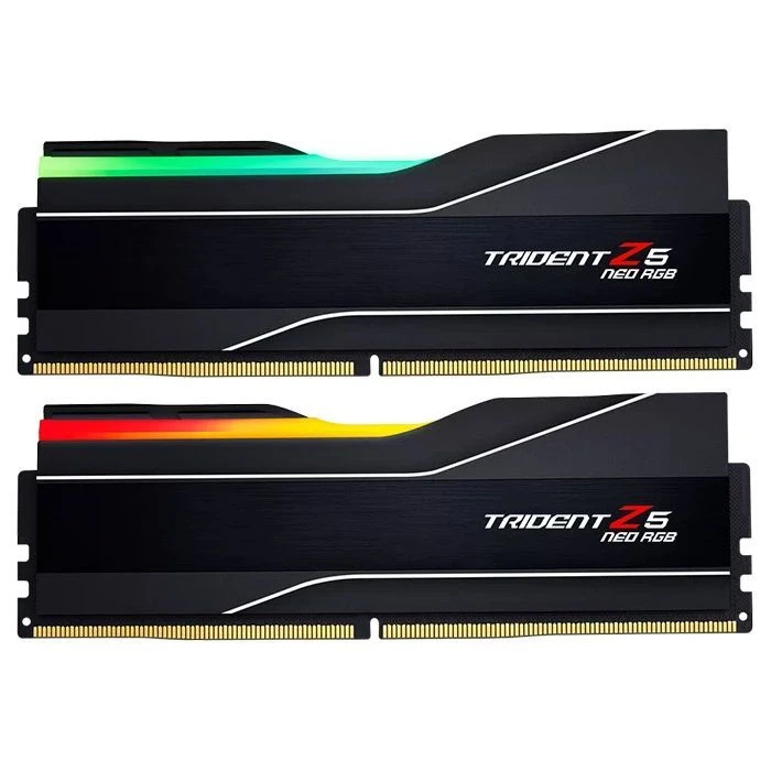 Оперативна пам'ять DDR5 64GB (2x32GB) 6000 MHz Trident Z5 Neo RGB Black G.Skill (F5-6000J3636F32GX2-TZ5NR) (UA)