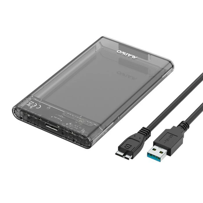 Карман для диска Зовнішній карман Maiwo 2.5 SATA/SSD HDD - USB3.0 (K2510B) (UA)