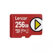 Lexar 256GB microSDXC class 10 UHS-I U3 V30 A2 Play (LMSPLAY256G-BNSNG) (UA)