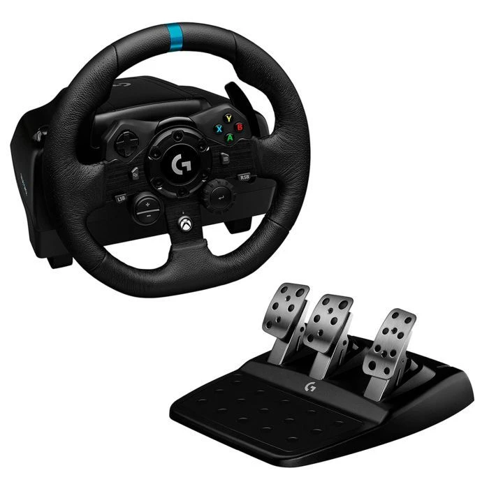 Руль Logitech G923 Racing Wheel and Pedals для Xbox One та PC Чорний (941-000158) (UA)