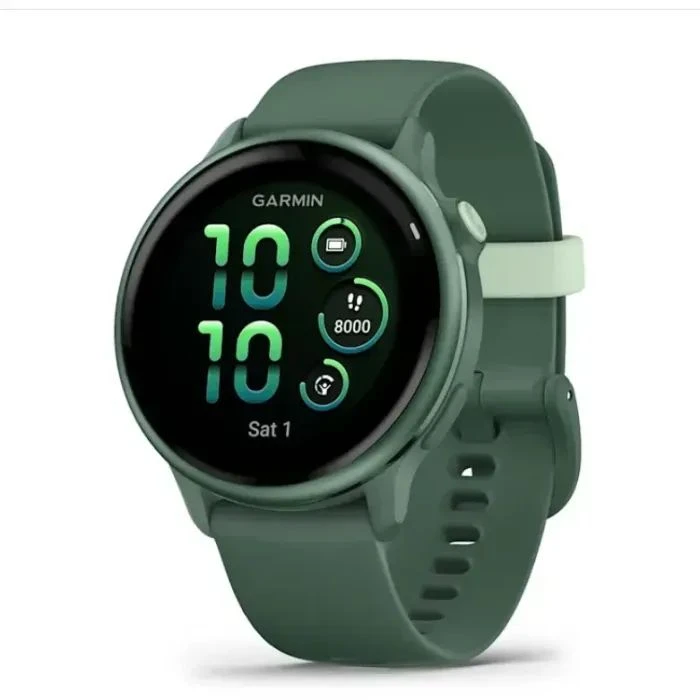 Смарт-часы Garmin vivoactive 6, Jasper Green/J. Green Metallic, GPS (010-02985-02) (UA)