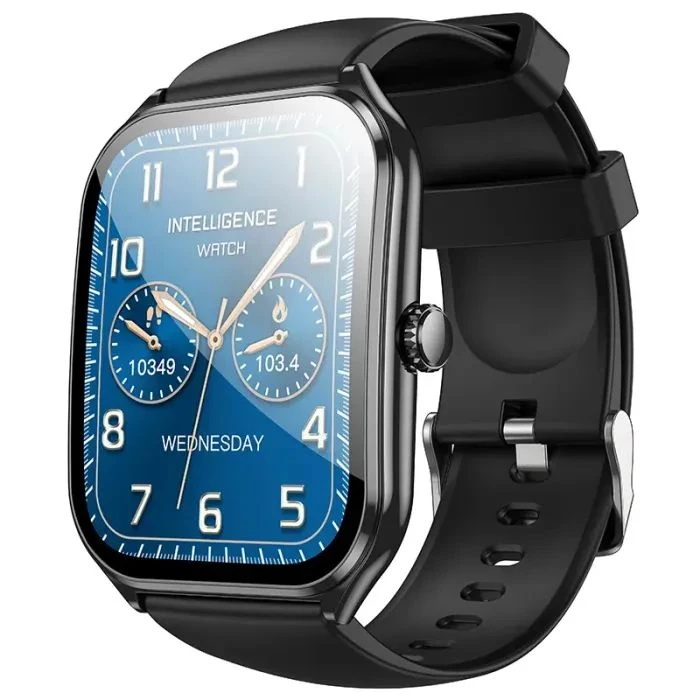 Смарт-часы HOCO Y28 AMOLED Smart sports watch (call version) Black (6942007648479) (UA)
