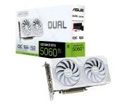 ASUS GeForce RTX 5060 Ti Dual OC White 16GB GDDR7 DLSS4 (DUAL-RTX5060TI-O16G-WHITE) EU
